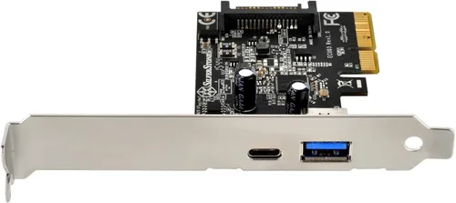 Vista 6 de SilverStone Technology USB 3.1 Tipo externo A y tipo C Tarjeta Pci-E ECU03 Componentes Otros