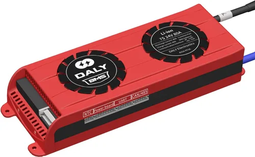 Vista 25 de DALY Smart BMS 24V L-ion 7S 30A con módulo Bluetooth programa de restablecimiento de puerto común para paquete de batería de litio DIY