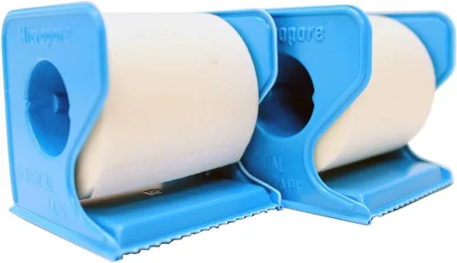 Vista 2 de 3M Micropore - Cinta adhesiva con dispensador (2 x 10 yardas)
