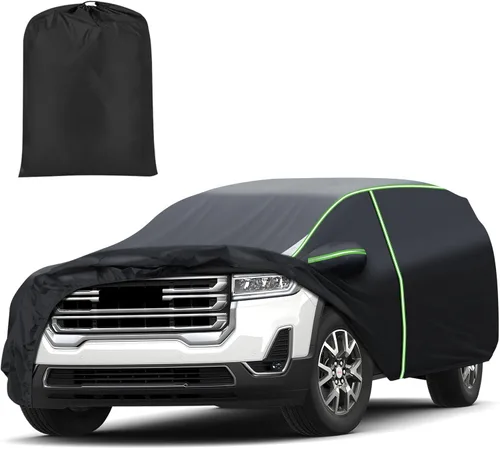Vista 18 de Mixsuper Liner Funda para coche para BMW X3 2003-2026, 7 capas, funda impermeable para coche, accesorios para X3 con puerta con cremallera, tiras