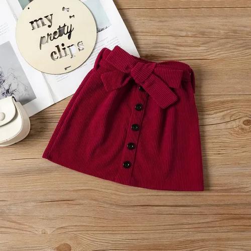 Vista 4 de Baby Skirt Set Tops Skirts Outfits Infant Summer Blouses Children Tops Skirt Set Infant Girls Tee Short Sleeve V Round