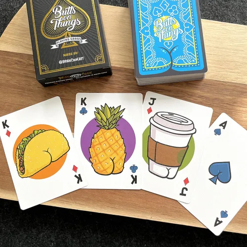 Vista 5 de Naipes de diseñador (Poker Deck) de Brian Cook Art