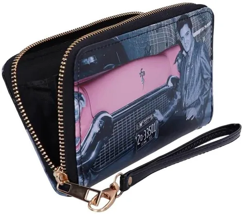 Vista 4 de Nemesis Now Elvis Pink Cadillac - Bolso para mujer, 7.5 in