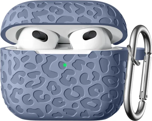 Vista 15 de Funda para Airpod Case y 2ª Generación con Diseño Leropard Grabado Compatible con Apple AirPods 2ª/1ª Generación de Carga, Bonita Protección