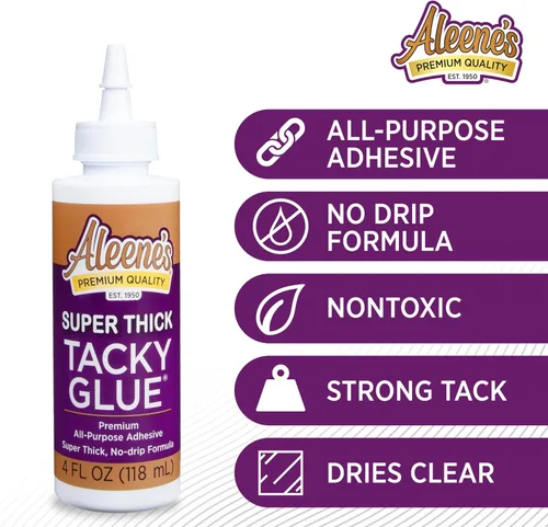 Vista 3 de Aleene 's Super de grosor Tacky Glue 4oz, Blanco, x