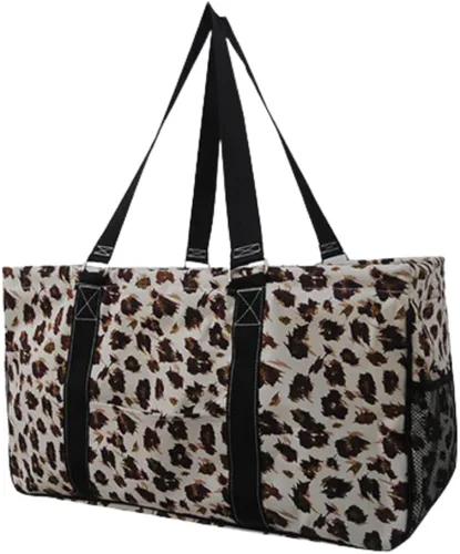 Vista 148 de NGIL Bolsa de comestibles reutilizable extra grande plegable de gran tamaño para comestibles, almacenamiento, picnic, playa, Estampado