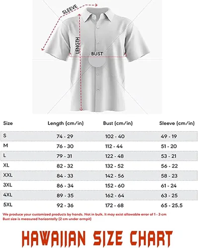 Vista 3 de Camisas hawaianas para hombre, perro argentino y patrón tropical, camisa casual con botones, talla S a 3XL, 4XL, 5XL, camisa para verano