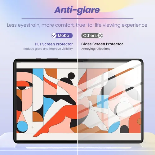 Vista 6 de MoKo Protector de pantalla para Samsung Galaxy Tab S11 Ultra 2025 de 14,6