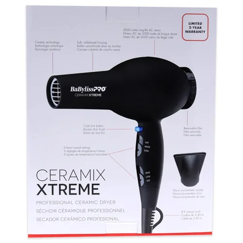 Vista 7 de BaBylissPRO Ceramix Xtreme Secadora de Pelo