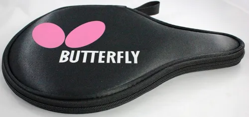 Vista 8 de Butterfly 603 Shakehand, raqueta de ping pong con funda