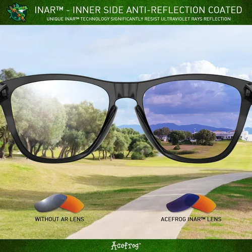 Vista 4 de AR Coated Polarized Replacement Lenses for Oakley Sliver Sliver XL Sunglasses
