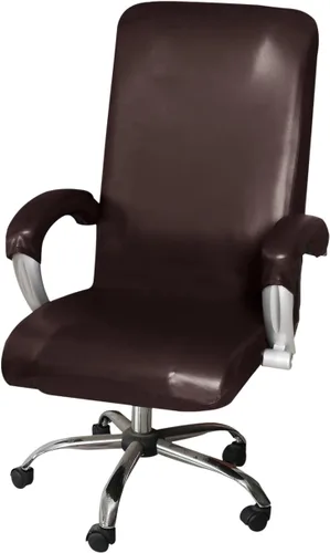 Vista 12 de ITFRO Funda para silla de oficina de 3 piezas con fundas para reposabrazos Negro