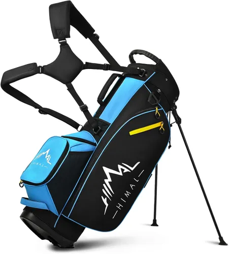 Vista 10 de GoHimal Lightweight 14-Way Golf Stand Bag for Men & Women Durable Club Bag, Dual Straps, Multiple Pockets, Rain Hood Included