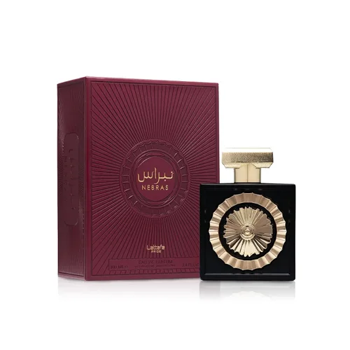 Vista 2 de Lattafa Perfumes Nebras para Eau de Parfum en espray unisex, 3.4 onzas