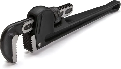 Vista 8 de Steelman 60883 Llave de tubo de mango recto de hierro fundido resistente de 10 pulgadas