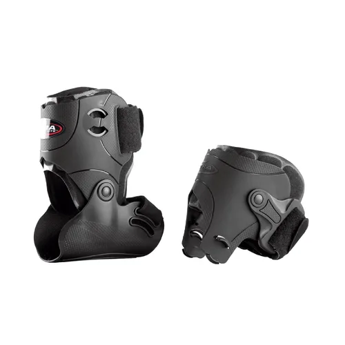 Vista 4 de Brace Direct Breg Ultra CTS Tobillera – Estabilizador rígido con bisagras para esguince de tobillo, tendinitis de Aquiles y esguinces altos