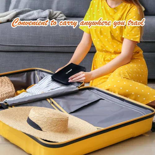 Vista 7 de Kit de costura con estuche, suministros de costura portátiles para viajeros en casa, adultos, principiantes, emergencias, contiene 40 hilos
