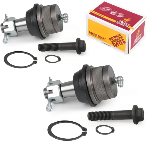 Vista 114 de Metrix - 2 juntas de rótula superior delantera K3134T para Dodge Ram 1500 4WD 94-01, Ram 2500 4WD 94-99, Jeep Cherokee 84-01, Wrangler 97-17