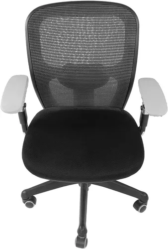 Vista 9 de Zerodis Fundas elásticas para reposabrazos de silla de oficina, cómodas y elásticas, almohadillas para reposabrazos para silla de escritorio