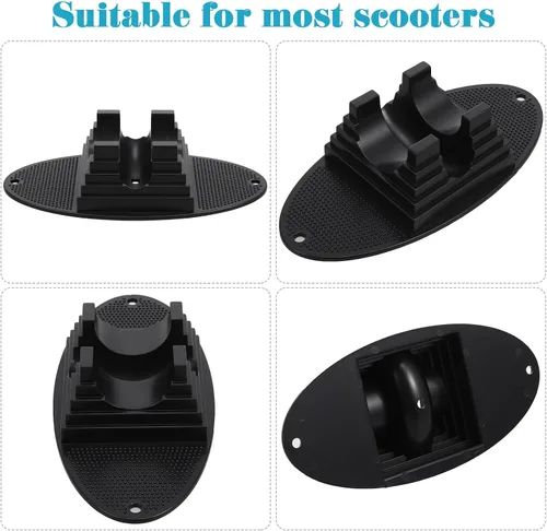 Vista 9 de FAVOMOTO Soporte universal para patineta, 2 unidades, soporte universal para patineta, base de soporte para estacionamiento, organizador