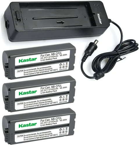 Vista 6 de Kastar Cargador CG-CP200 para baterías Canon: NB-CP1L, NB-CP2L, NB-CP2LH