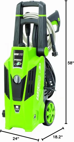 Vista 9 de Earthwise PW16503 1650 PSI 1.4 GPM Lavadora a presión eléctrica