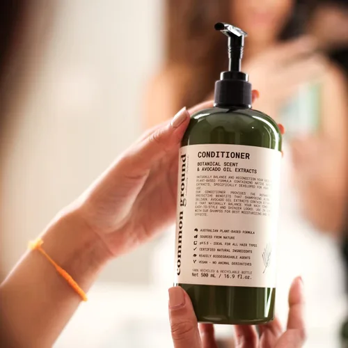 Vista 8 de Paquete de gel de baño, champú y acondicionador (3 artículos), sin parabenos ni crueldad, orgánico, vegano, a base de plantas, aroma botánico