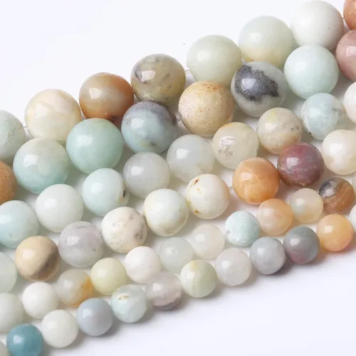 Vista 33 de 90 PIEZAS 4MM Cuentas de Piedra Sangrienta Africana Cuentas de Piedras Preciosas Naturales Redondas para Hacer Joyas DIY Piedra de Energía