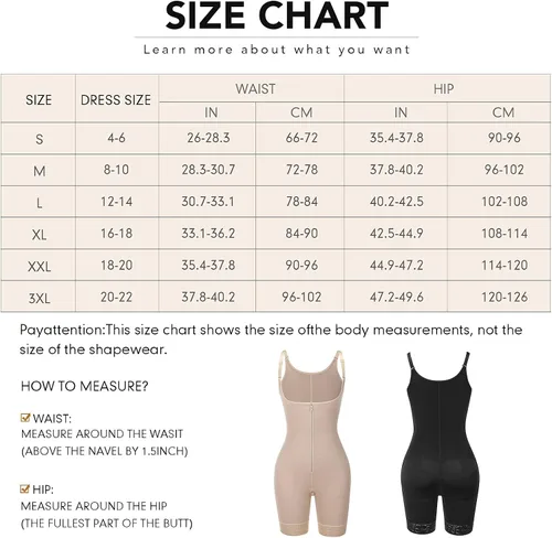 Vista 4 de FeelinGirl Fajas moldeadoras para mujer con control de abdomen faja colombiana para mujer con cremallera busto abierto entrenamiento de cintura