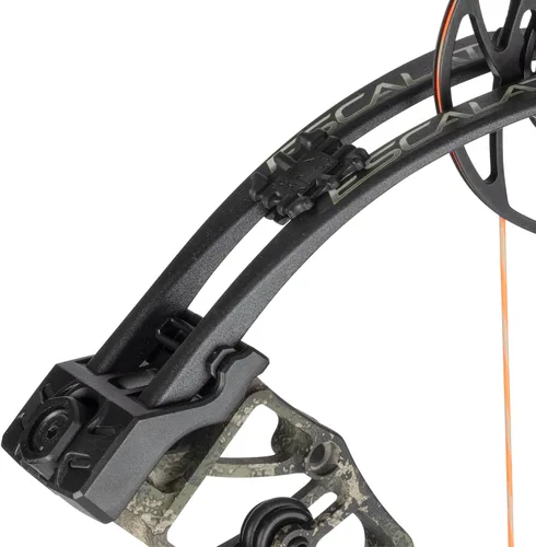 Vista 8 de Bear Archery Escalate Paquete de arco compuesto para adultos, longitud de estiramiento de 26 a 30 pulgadas, 45-60 y 55-70 libras