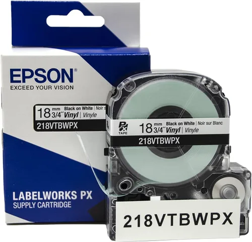 Vista 5 de LABELWORKS Paquete de etiquetado personalizado Car Guy - LW-PX900PCD Kit de etiquetado industrial, cartucho de cinta 211STBWPX - Cinta industrial