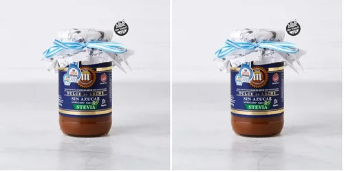 Vista 4 de Dulce de leche Doña magdalena sin azúcar con stevia, sin gluten, hecho tradicional en Argentina.
