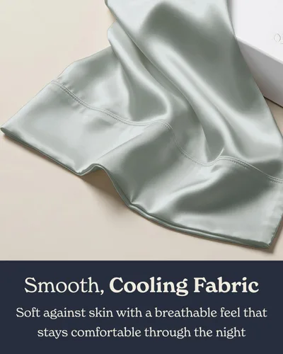 Vista 2 de Beckham Hotel Collection Fundas de almohada refrescantes para personas que duermen con calor, tamaño King, juego de 2, ropa de cama fresca, cierre