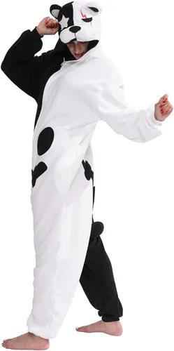 Vista 2 de Adult Animal One-piece Pajamas Cosplay Animal Homewear Sleepwear Jumpsuit Costume for Women and Men