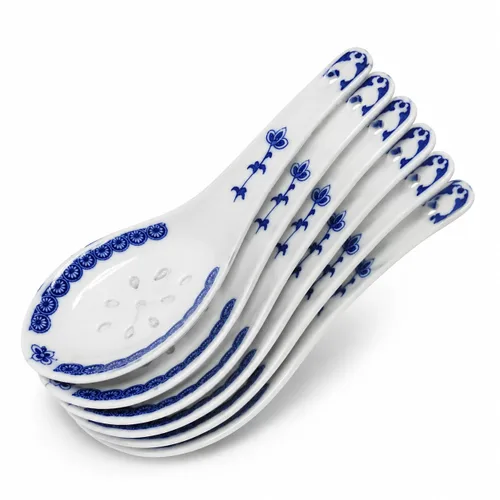 Vista 4 de Juego de 6 tazones de cerámica porcelana, tazones para arroz, tazones para cereal, tazones para postre, tazones para servir, tazones para sopa