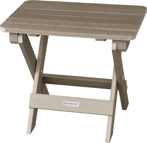 Vista 8 de highwood Mesa auxiliar Adirondack plegable, teca costera Coastal Teak
