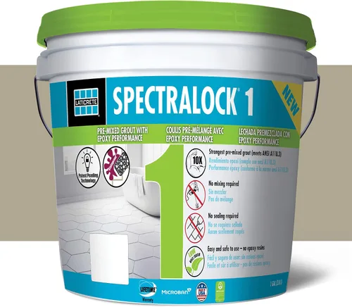 Vista 15 de LATICRETE SPECTRALOCK® 1 Lechada premezclada #17 Mármol Beige