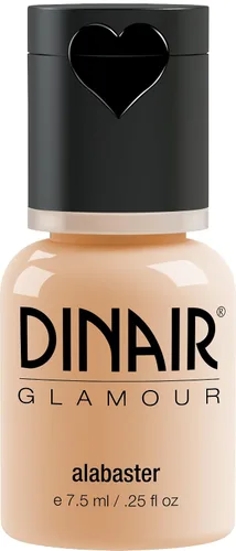 Vista 17 de Dinair Base de maquillaje con aerógrafo Marrón oscuro GLAMOUR: Natural, Cobertura ligera, Mate 1/4oz