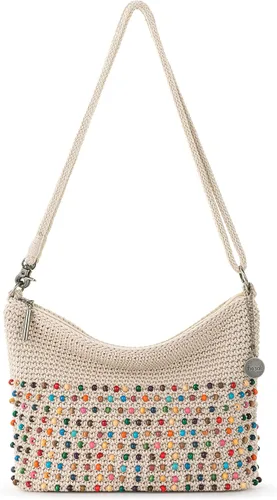 Vista 16 de The Sak Lumi Convertible Crossbody - Bolso de mano 3 en 1 de ganchillo y Bambú