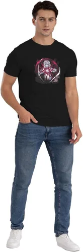Vista 5 de Kimetsu No Yaiba Logo T-Shirt Womans Man's T-Shirt Classic Short-Sleeve Shirts