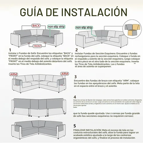 Vista 8 de HDCAXKJ Funda impermeable para sofá modular esquinero, de terciopelo en forma de L, para mascotas, perros, suave, resistente, en forma de U, juego