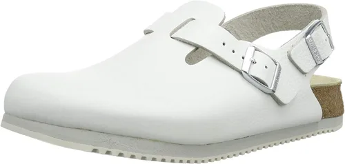 Vista 16 de Birkenstock Zuecos de gamuza Boston para mujer