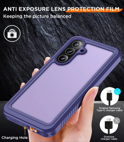Vista 92 de Temdan - Funda impermeable diseñada para iPhone 12, protector de pantalla y cámara integrado IP68 bajo el agua, cuerpo completo, a prueba de caídas