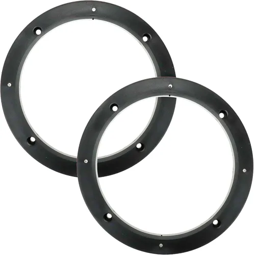Vista 7 de 2 espaciadores de altavoces estéreo de 4 pulgadas de ABS de ajuste universal para coche, 0.4 pulgadas de profundidad