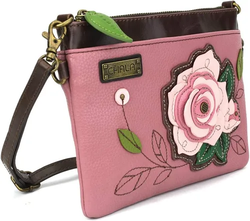 Vista 75 de CHALA Mini bandolera/bolso con correa convertible elegante, compacto, versátil