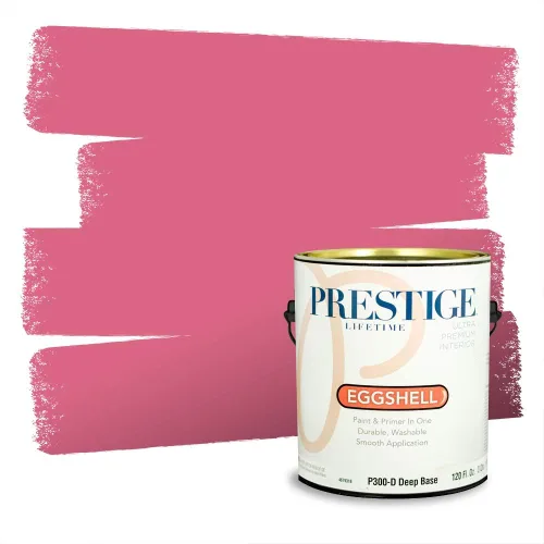 Vista 637 de Prestige Paints Pintura exterior e imprimación en uno, 1 galón, plano, coincidencia comparable de Valspar* Amber Rose*