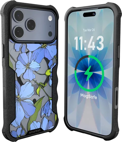 Vista 20 de Smartish Funda para iPhone 12 Pro Max Armor - Gripzilla [resistente + protectora] Funda de agarre delgada y resistente - Black Tie Affair