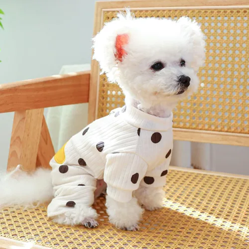 Vista 2 de Ropa para perro, pijama de plátano, overol de suéter para perro, overol para perro, camisa de disfraz de gato, sudadera para mascotas, ropa