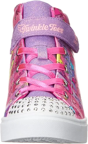 Vista 2 de Skechers Tenis unisex Twinkle Sparks-Unicorn Charm para niños pequeños