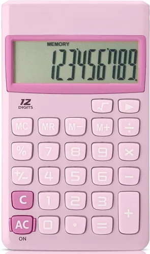Vista 17 de Mr. Pen - Calculadora de función estándar, 12 dígitos, calculadora solar, calculadoras básicas de oficina (paquete de 2)